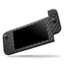 Textured Black Carbon Fiber - Vinyl Skin Wrap for Nintendo Switch 2, OLED, Lite, Pro Controller, Wii & Classic Handhelds