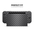 Textured Black Carbon Fiber // Skin Decal Wrap Kit for Nintendo Switch Console & Dock, Joy-Cons, Pro Controller, Lite, 3DS XL, 2DS XL, DSi, or Wii - Vinyl Skin Wrap for Nintendo Switch 2, OLED, Lite, Pro Controller, Wii & Classic Handhelds