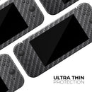 Textured Black Carbon Fiber // Skin Decal Wrap Kit for Nintendo Switch Console & Dock, Joy-Cons, Pro Controller, Lite, 3DS XL, 2DS XL, DSi, or Wii - Vinyl Skin Wrap for Nintendo Switch 2, OLED, Lite, Pro Controller, Wii & Classic Handhelds