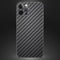 Textured Black Carbon Fiber // Full-Body Skin Decal Wrap Cover for Apple iPhone 15, 14, 13, Pro, Pro Max, Mini, XR, XS, SE (All Models)