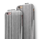 Textured Gray Dyed Surface iPhone 6/6s or 6/6s Plus 2-Piece Hybrid INK-Fuzed Case