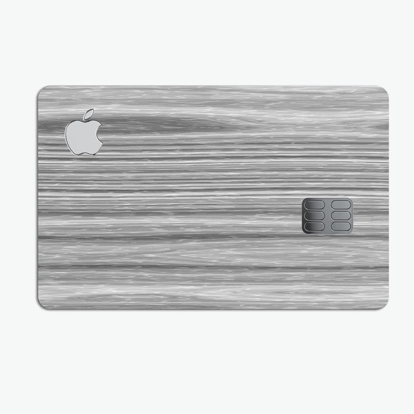 Textured Gray Dyed Surface - Premium Protective Decal Skin-Kit for the Apple Credit Card