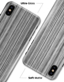 Textured Gray Dyed Surface - iPhone X Clipit Case