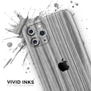 Textured Gray Dyed Surface - Protective Skin Wrap & Decal – Compatible with iPhone SE to iPhone 17 Pro Max (All Models)