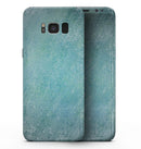 Textured Teal Surface - Samsung Galaxy S8 Full-Body Skin Kit