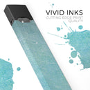 Textured Teal Surface - Premium Decal Protective Skin-Wrap Sticker compatible with the Juul Labs vaping device