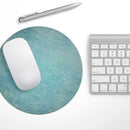 Textured Teal Surface// WaterProof Rubber Foam Backed Anti-Slip Mouse Pad for Home Work Office or Gaming Computer Desk