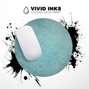 Textured Teal Surface// WaterProof Rubber Foam Backed Anti-Slip Mouse Pad for Home Work Office or Gaming Computer Desk