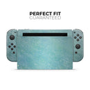 Textured Teal Surface // Skin Decal Wrap Kit for Nintendo Switch Console & Dock, Joy-Cons, Pro Controller, Lite, 3DS XL, 2DS XL, DSi, or Wii - Vinyl Skin Wrap for Nintendo Switch 2, OLED, Lite, Pro Controller, Wii & Classic Handhelds