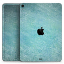 Textured Teal Surface - Full Body Skin Decal for the Apple iPad Pro 12.9", 11", 10.5", 9.7", Air or Mini (All Models Available)