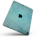 Textured Teal Surface - Full Body Skin Decal for the Apple iPad Pro 12.9", 11", 10.5", 9.7", Air or Mini (All Models Available)