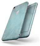 Textured Teal Surface - Skin-kit for the iPhone 8 or 8 Plus