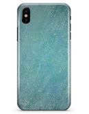 Textured Teal Surface - iPhone X Clipit Case