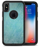 Textured Teal Surface - iPhone X OtterBox Case & Skin Kits