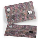 Textured Triangle Pattern - Premium Protective Decal Skin-Kit for the Apple Credit Card