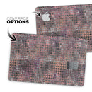 Textured Triangle Pattern - Premium Protective Decal Skin-Kit for the Apple Credit Card
