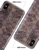Textured Triangle Pattern - iPhone X Clipit Case