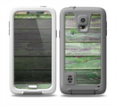 The  Wooden Planks with Chipped Green Paint Skin Samsung Galaxy S5 frē LifeProof Case
