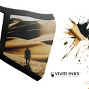 HUEF The DUNES // Cotton + Polyester Reusable & Washable Face Mask