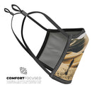 HUEF The DUNES // Cotton + Polyester Reusable & Washable Face Mask