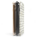 The 18th Century Script Pattern iPhone 6/6s or 6/6s Plus 2-Piece Hybrid INK-Fuzed Case