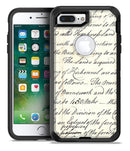 The 18th Century Script Pattern - iPhone 7 Plus/8 Plus OtterBox Case & Skin Kits