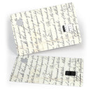 The 18th Century Script Pattern - Premium Protective Decal Skin-Kit for the Apple Credit Card