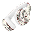 The 18th Century Script Pattern Full-Body Skin Kit for the Beats by Dre Solo 3 Wireless Headphones