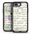 The 18th Century Script Pattern - iPhone 7 Plus/8 Plus OtterBox Case & Skin Kits