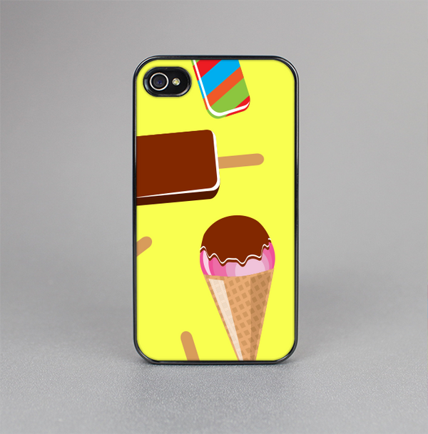 The 3d Icecream Treat Collage Skin-Sert for the Apple iPhone 4-4s Skin-Sert Case
