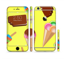 The 3d Icecream Treat Collage Sectioned Skin Series for the Apple iPhone 6s