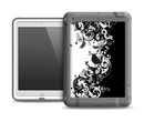 The Abstract Black & White Swirls Apple iPad Air LifeProof Fre Case Skin Set