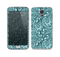 The Abstract Blue Feather Paisley Skin For the Samsung Galaxy S5