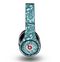 The Abstract Blue Feather Paisley Skin for the Original Beats by Dre Studio Headphones