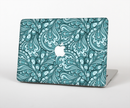The Abstract Blue Feather Paisley for the Apple MacBook Pro 13"  (A1278)