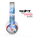 The Abstract Blue Floral Art Skin for the Beats Studio for the Beats Skin