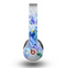 The Abstract Blue Floral Art Skin for the Beats by Dre Original Solo-Solo HD Headphones