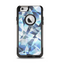 The Abstract Blue Overlay Shapes Apple iPhone 6 Otterbox Commuter Case Skin Set