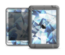 The Abstract Blue Overlay Shapes Apple iPad Mini LifeProof Nuud Case Skin Set