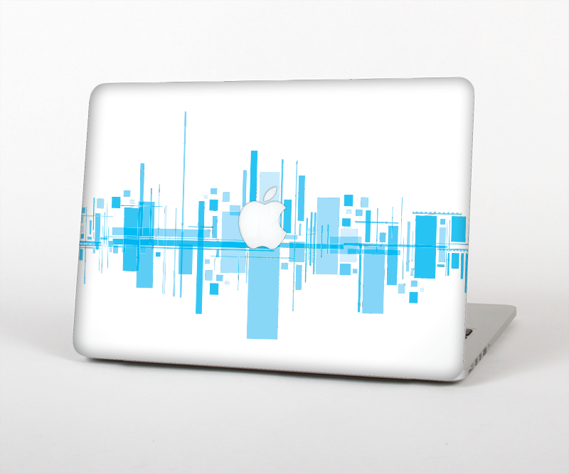 The Abstract Blue Skyline View Skin for the Apple MacBook Pro Retina 15"