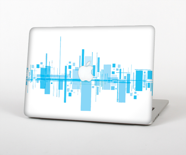 The Abstract Blue Skyline View Skin for the Apple MacBook Pro Retina 13"