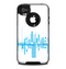 The Abstract Blue Skyline View Skin for the iPhone 4-4s OtterBox Commuter Case