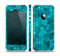 The Abstract Blue Tiled Skin Set for the Apple iPhone 5s