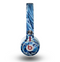 The Abstract Blue Water Pattern Skin for the Beats by Dre Mixr Headphones
