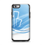 The Abstract Blue & White Future City View Apple iPhone 6 Otterbox Symmetry Case Skin Set