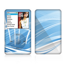 The Abstract Blue & White Future City View Skin For The Apple iPod Classic