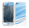 The Abstract Blue & White Future City View Skin for the Apple iPhone 5c