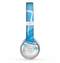 The Abstract Blue & White Future City View Skin for the Beats by Dre Solo 2 Headphones