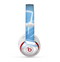 The Abstract Blue & White Future City View Skin for the Beats by Dre Studio (2013+ Version) Headphones