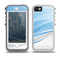 The Abstract Blue & White Future City View Skin for the iPhone 5-5s OtterBox Preserver WaterProof Case